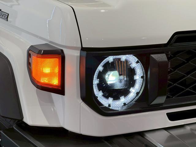 ランドクルーザー70 AX JAOSフロントバンパー LEDポジションランプ スペアタイヤカバー インテリアパネルキット JAOS リアアンダーカバー JAOSフロントアンダーカバー ドライブレコーダー ETC ナビ フルセグ(10枚目)