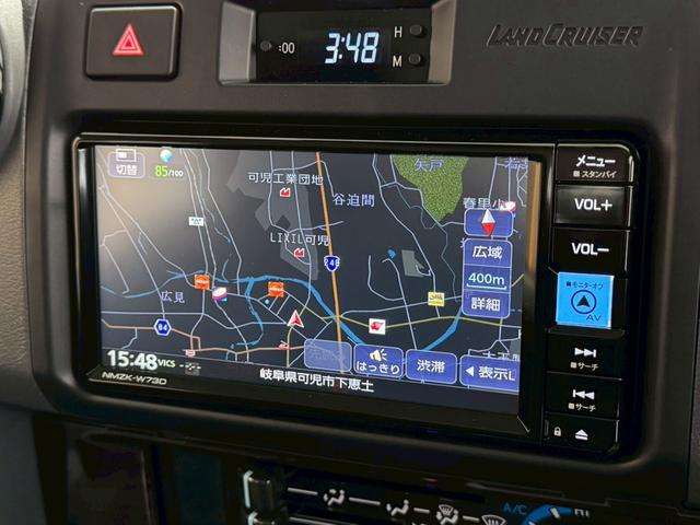 ランドクルーザー70 AX JAOSフロントバンパー LEDポジションランプ スペアタイヤカバー インテリアパネルキット JAOS リアアンダーカバー JAOSフロントアンダーカバー ドライブレコーダー ETC ナビ フルセグ(47枚目)