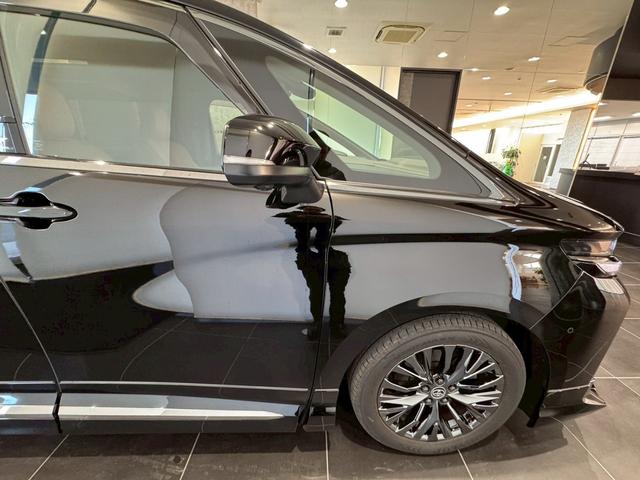 ヴェルファイアハイブリッド Z プレミア 内装茶革 モデリスタエアロ 13.2型後席モニター デジタルミラー スペアタイヤ 左右独立ムーンルーフ トヨタチームメイト 置くだけ充電 パノラミックビュー HDMI端子 HUD BSM ETC2.0(28枚目)