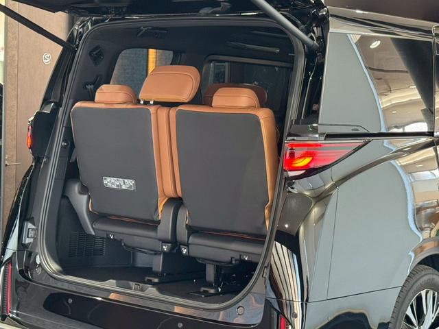 ヴェルファイアハイブリッド Z プレミア 内装茶革 モデリスタエアロ 13.2型後席モニター デジタルミラー スペアタイヤ 左右独立ムーンルーフ トヨタチームメイト 置くだけ充電 パノラミックビュー HDMI端子 HUD BSM ETC2.0(38枚目)