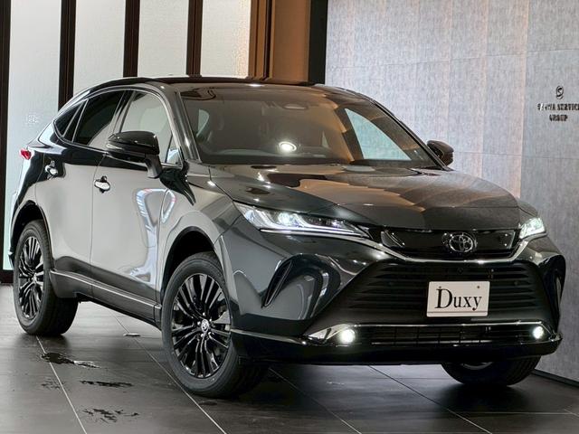 ハリアーハイブリッド Z レザーパッケージ・ナイトシェード パノラマルーフ 寒冷地仕様 シートヒーター シートクーラー パノラミックビューモニターデジタルインナーミラー パワーバックドア 置くだけ充電 ビルトインETC オートハイビームAC100Vコンセント(2枚目)