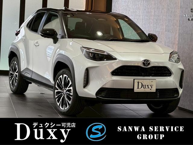 ヤリスクロス ハイブリッドZ パノラミックビュー パワーバックドア トヨタチームメイト カラーヘッドアップディスプレイ アダクティブハイビーム シートヒーター HDMI端子 ブラインドスポット 純正DAナビ フルセグTV ETC(77枚目)