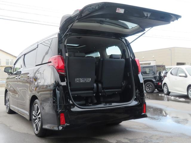 アルファード 2.5S Cパッケージ ツインムーンルーフ デジタルインナーミラー 前後ドライブレコーダー バックカメラ ブラインドスポットモニター シートメモリー パワーシート パワーバックドア サイドバイザー ETC2.0 ナビキット(21枚目)