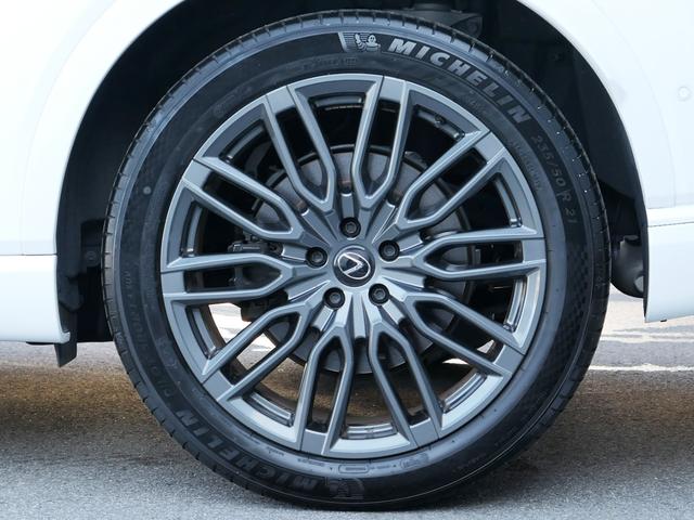 RX RX500h Fスポーツパフォーマンス パノラマルーフ ブラックルーフレール 輻射ヒーター オプション21インチアルミホイール 寒冷地仕様 デジタルインナーミラー パノラミックビューモニター シートヒーター 赤内装 キャリパーカバー ETC(12枚目)