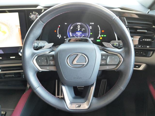 RX RX500h Fスポーツパフォーマンス パノラマルーフ ブラックルーフレール 輻射ヒーター オプション21インチアルミホイール 寒冷地仕様 デジタルインナーミラー パノラミックビューモニター シートヒーター 赤内装 キャリパーカバー ETC(36枚目)