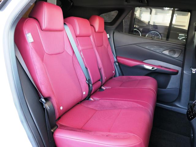 RX RX500h Fスポーツパフォーマンス パノラマルーフ ブラックルーフレール 輻射ヒーター オプション21インチアルミホイール 寒冷地仕様 デジタルインナーミラー パノラミックビューモニター シートヒーター 赤内装 キャリパーカバー ETC(60枚目)