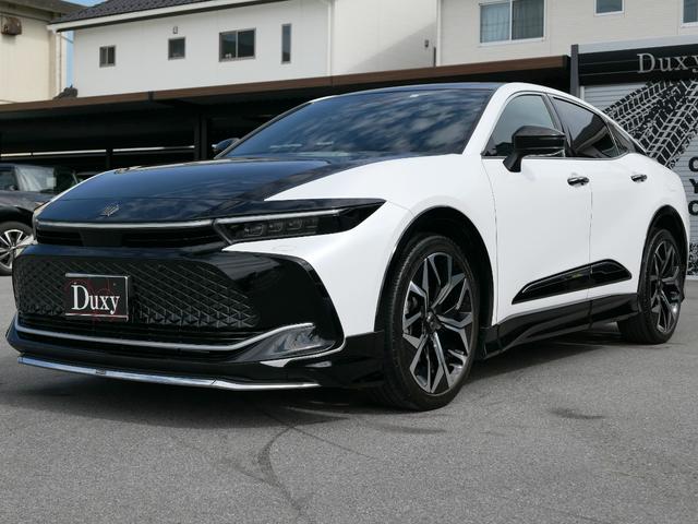 クラウンクロスオーバー Ｇアドバンスド・レザーパッケージ　モデリスタ　パノラミックビューモニター　ブラインドスポットモニター　ＡＣ１００Ｖ１５００Ｗ　ＥＴＣ２．０車載器　パワーシート　シートメモリー　パワーバックドア　シートエアコン　　デジタルインナーミラー（6枚目）