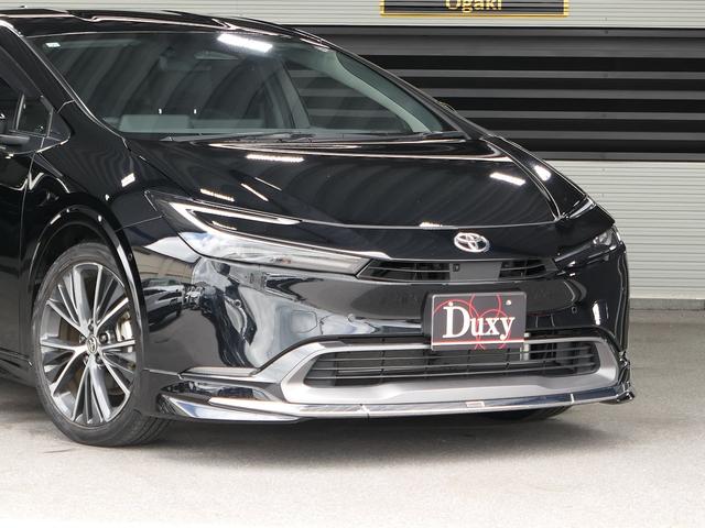 プリウス Z デジタルミラー モデリスタフルエアロ サイドバイザー パノラミックビューモニター ブラインドスポットモニター シートヒーター パワーシート シートメモリー パワーバックドア TV 黒内装 ドラレコ(2枚目)