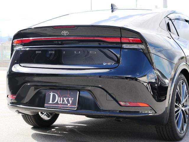 プリウス Z デジタルインナーミラー スペアタイヤ 12.3インチDA サイドバイザー パノラミックビューモニター パワーシート パワーバックドア シートメモリー ブラインドスポットモニター ETC2.0 赤内装(22枚目)