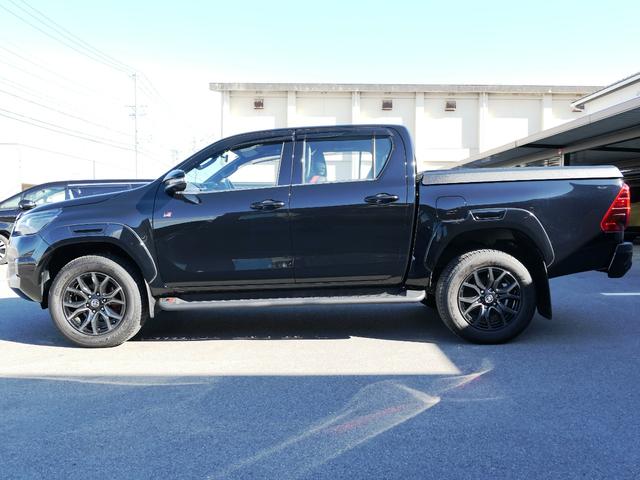 ハイラックス Z GRスポーツ ハードトノカバー ベッドライナー ETC2.0 前後ドライブレコーダー パノラミックビューモニター ナビ クリアランスソナー サイドバイザー ドアハンドルプロテクター アルミペダル オーバーフェンダー(9枚目)