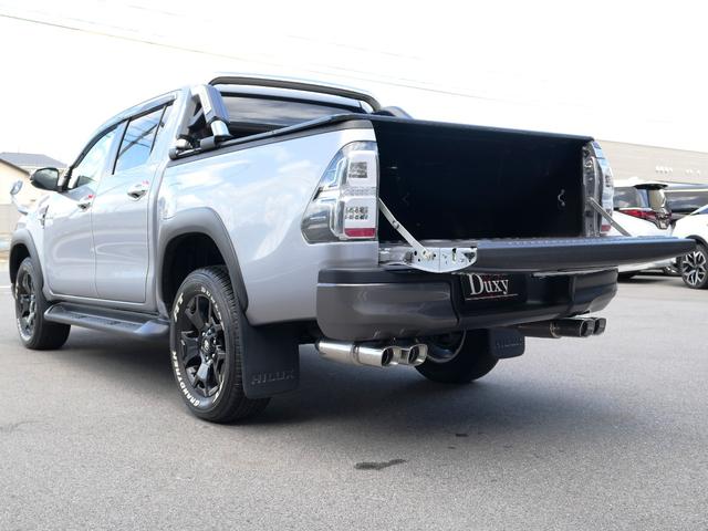 ハイラックス Ｚ　ブラックラリーエディション　ホワイトレタータイヤ　後席ディスプレイ　サイドバイザー　バックカメラ　ＥＴＣ　ＡＬＰＩＮＥ　フローティングナビ　ベッドライナー　トノカバー　バグガード　フルセグＴＶ　ドライブレコーダー　　カスタムカー（21枚目）