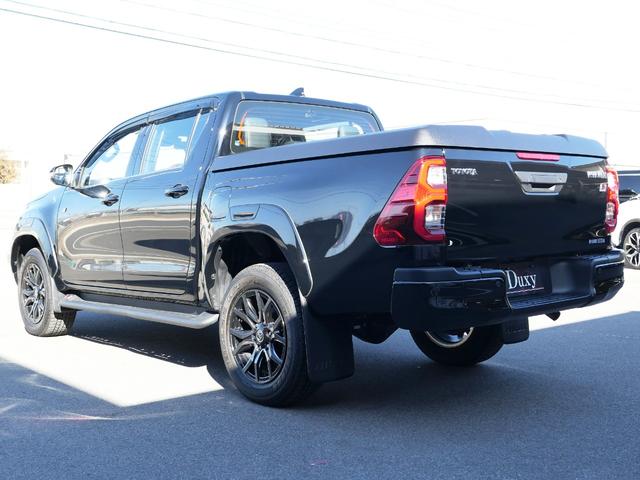 ハイラックス Z GRスポーツ ハードトノカバー ベッドライナー ETC2.0 前後ドライブレコーダー パノラミックビューモニター ナビ クリアランスソナー サイドバイザー ドアハンドルプロテクター アルミペダル オーバーフェンダー(16枚目)