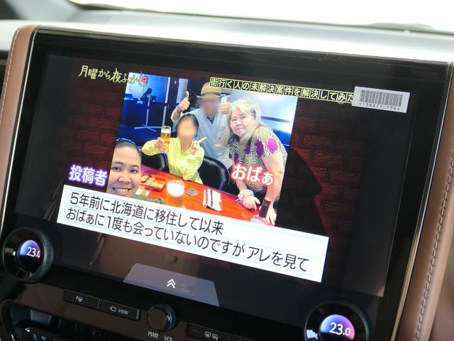 ヴェルファイアハイブリッド Ｚ　プレミア　デジタルミラー　寒冷地仕様　左右独立ムーンルーフ　ユニバーサルステップ　１５００Ｗ電源　パノラミックビューモニター　シートエアコン　シートヒーター　置くだけ充電　ＥＴＣ２．０　パワーバックドア　　ＴＶ（47枚目）