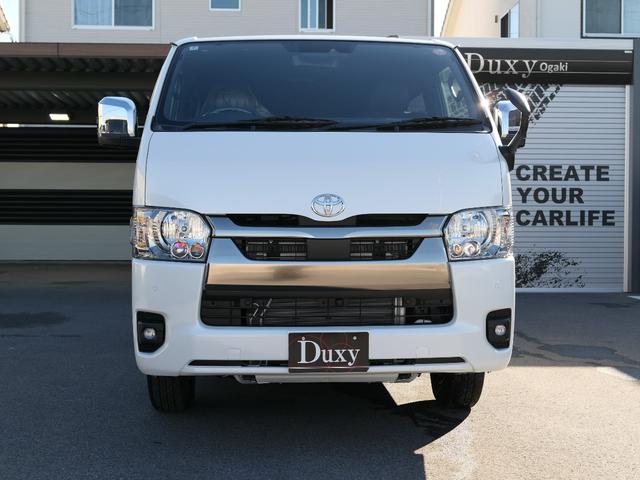 ハイエースバン ロングスーパーＧＬ　ダークプライムＳ　パノラミックビューモニター　デジタルインナーミラー　ＥＴＣ　サイドバイザー　両側パワースライドドア　特別仕様車　スマートキー　メッキグリル　ステアリングスイッチ　１５インチアルミ　　ＬＥＤヘッドランプ（31枚目）