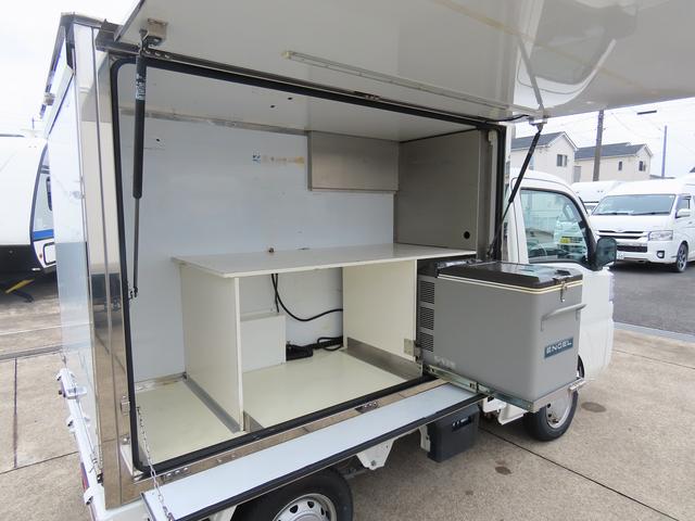 ハイゼットトラック 　移動販売車　ＡＣ冷蔵庫　外部電源　冷蔵ショーケース　拡声器（11枚目）