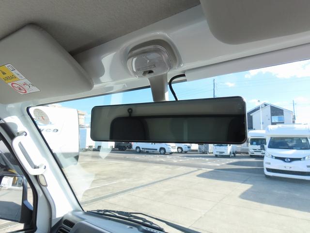 キャリイトラック キッチンカー 移動販売車 8ナンバー 200L給排水タンク 3槽シンク 100V冷蔵庫 換気扇 外部電源 ミラー型ドラレコ ACコンセント 集中ドアロック 2025年タイヤ キーレス オートライト(30枚目)