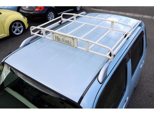 ミラココア ココアプラスＸ　社外ナビ　地デジ　キーレス　電動格納ミラー　ルーフキャリア　ベンチシート（8枚目）