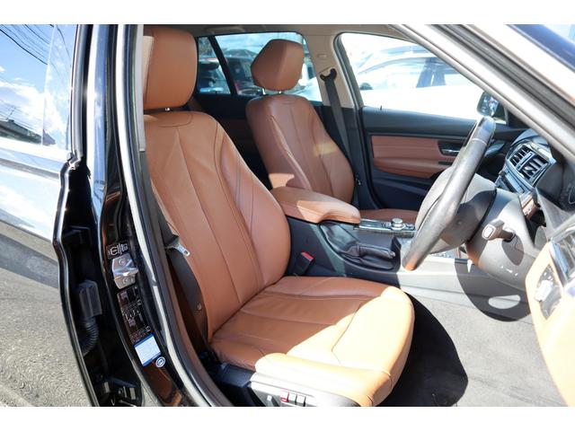 3シリーズ 320dツーリング ラグジュアリー 純正ナビ Bluetooth ETC フロント・バックカメラ クルーズコントロール パワーシート パワーバックドア ブラウンレザーシート シートヒーター スマートキー 純正アルミ(18枚目)