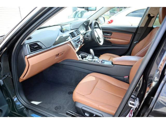 3シリーズ 320dツーリング ラグジュアリー 純正ナビ Bluetooth ETC フロント・バックカメラ クルーズコントロール パワーシート パワーバックドア ブラウンレザーシート シートヒーター スマートキー 純正アルミ(37枚目)