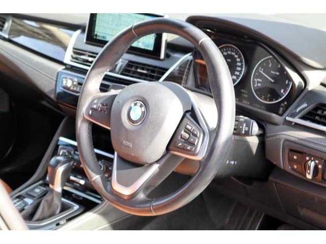 ２シリーズ ２１８ｄグランツアラー　ラグジュアリー　カロッツェリア地デジチューナー　アルパインリアモニター　純正ナビ　バックカメラ　ＥＴＣ　社外レーダー　ブラウンレザーシート　シートヒーター　パワーバックドア　純正アルミ（16枚目）