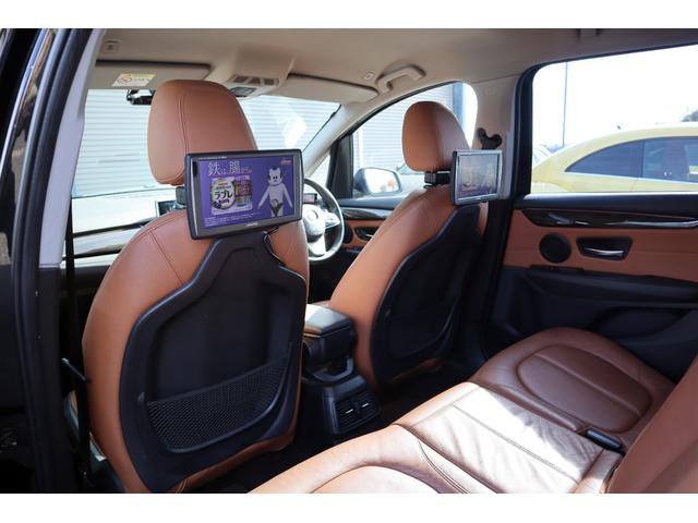 ２シリーズ ２１８ｄグランツアラー　ラグジュアリー　カロッツェリア地デジチューナー　アルパインリアモニター　純正ナビ　バックカメラ　ＥＴＣ　社外レーダー　ブラウンレザーシート　シートヒーター　パワーバックドア　純正アルミ（45枚目）