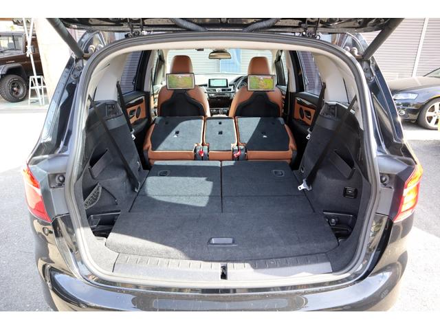 ２シリーズ ２１８ｄグランツアラー　ラグジュアリー　カロッツェリア地デジチューナー　アルパインリアモニター　純正ナビ　バックカメラ　ＥＴＣ　社外レーダー　ブラウンレザーシート　シートヒーター　パワーバックドア　純正アルミ（51枚目）