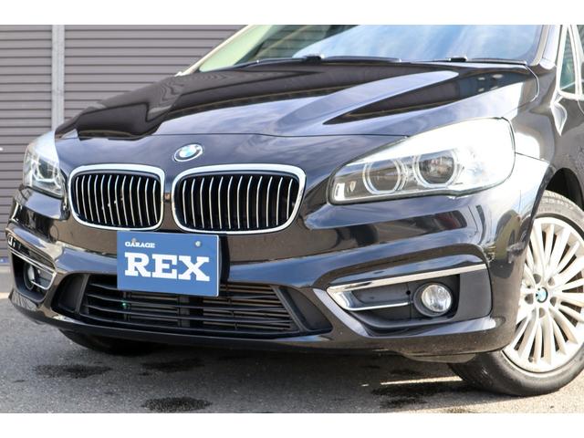 ２シリーズ ２１８ｄグランツアラー　ラグジュアリー　カロッツェリア地デジチューナー　アルパインリアモニター　純正ナビ　バックカメラ　ＥＴＣ　社外レーダー　ブラウンレザーシート　シートヒーター　パワーバックドア　純正アルミ（55枚目）