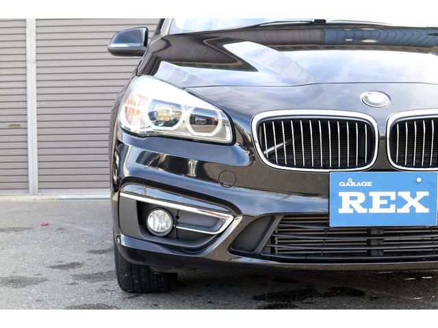 ２シリーズ ２１８ｄグランツアラー　ラグジュアリー　カロッツェリア地デジチューナー　アルパインリアモニター　純正ナビ　バックカメラ　ＥＴＣ　社外レーダー　ブラウンレザーシート　シートヒーター　パワーバックドア　純正アルミ（58枚目）