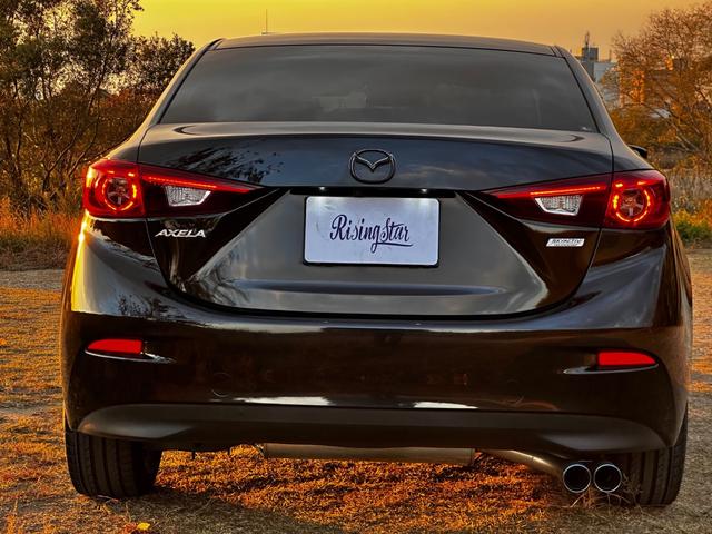 アクセラ １５Ｓ　６ＭＴ　ボディーコーティング済み　柿本改マフラー　ＷｅｄｓＳｐｏｒｔ１８インチＡＷ　Ｂｌｕｅｔｏｏｔｈ　バックカメラ　地デジフルセグＴＶ　ＬＥＤヘッドライト　オートライト　ＥＴＣ　純正ナビ　Ｐスタート（22枚目）