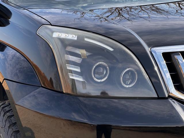 ランドクルーザープラド TX ボディーコーティング済み リフトアップ Bluetooth 社外17インチAW 社外テール 社外HIDヘッドライト 地デジフルセグTV ドライブレコーダー 禁煙車 ETC グッドリッチタイヤ(18枚目)