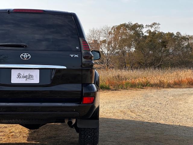 ランドクルーザープラド TX ボディーコーティング済み リフトアップ Bluetooth 社外17インチAW 社外テール 社外HIDヘッドライト 地デジフルセグTV ドライブレコーダー 禁煙車 ETC グッドリッチタイヤ(25枚目)