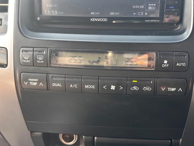 ランドクルーザープラド TX ボディーコーティング済み リフトアップ Bluetooth 社外17インチAW 社外テール 社外HIDヘッドライト 地デジフルセグTV ドライブレコーダー 禁煙車 ETC グッドリッチタイヤ(73枚目)