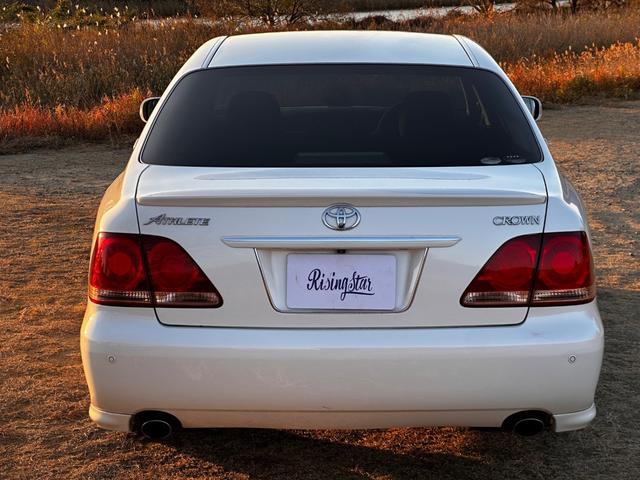 クラウン アスリート　プレミアムエディション　ボディーコーティング済み　特別仕様車　バックカメラ　パワーシート　　純正ナビ　クリアランスソナー　クルーズコントロール　ＨＩＤヘッドライト　純正１８インチＡＷ　プッシュスタート　スペアキー（22枚目）