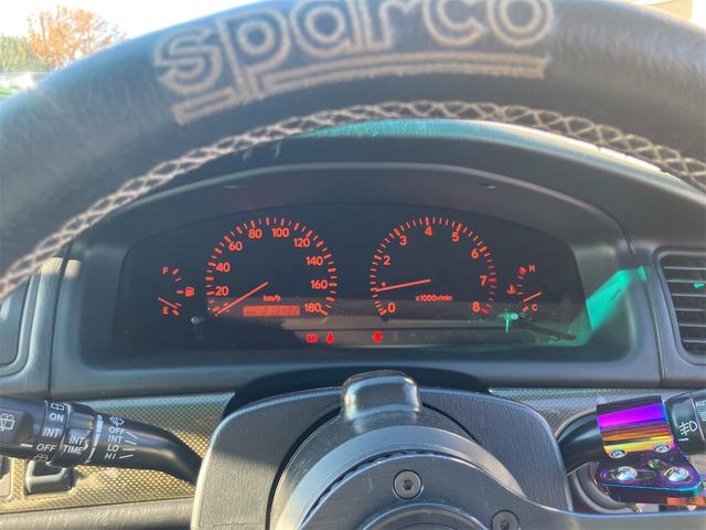 チェイサー ツアラー アルミホイール オートライト MT キーレスエントリー CD MD エアコン パワーウィンドウ 助手席エアバッグ(11枚目)