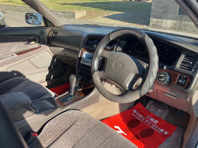 チェイサー アバンテロードリー アルミホイール HID AT キーレスエントリー パワーシート CD MD ABS エアコン パワーステアリング パワーウィンドウ(10枚目)