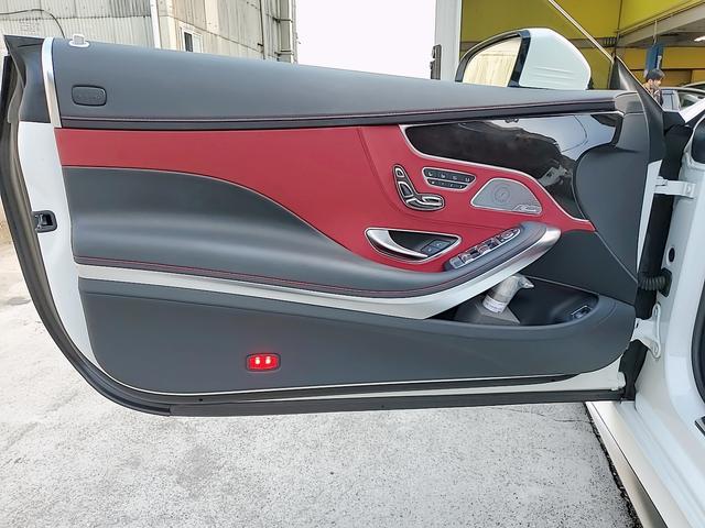 S63 4マチック カブリオレ 赤レザー純正ナビ フルセグ 走行中OK 全方位カメラ LEDヘッドライト 20インチAW(50枚目)