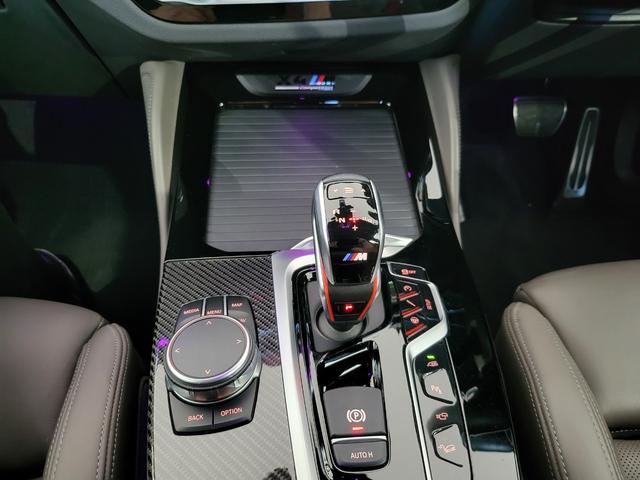 X4 M コンペティション 革シート 前席ベンチレーション&シートヒーター 後席シートヒーター 純正ナビ フルセグ 全周囲カメラ カーボン(Fスポイラー・サイドスカート) カーボンインテリア H&Rダウンサス 21AW(52枚目)