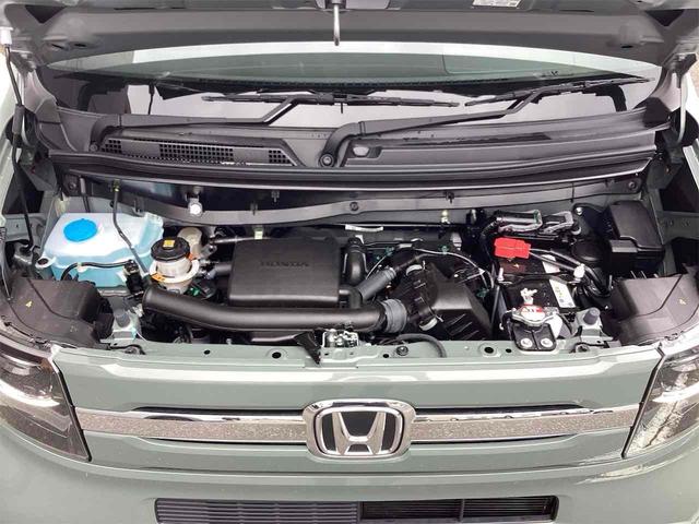 Ｎ－ＶＡＮ＋スタイル ファン　ＣＶＴ　衝突被害軽減システム　クリアランスソナー　レーンアシスト　バックカメラ　両側スライドドア　スマートキー　アイドリングストップ　電動格納ミラー　オートライト　ＥＳＣ　エアコン（46枚目）