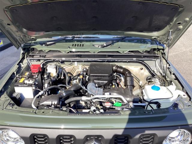 ジムニー ＸＣ　４ＷＤ　クリアランスソナー　オートクルーズコントロール　レーンアシスト　衝突被害軽減システム　オートライト　ヘッドライトウォッシャー　スマートキー　アイドリングストップ　電動格納ミラー　シートヒーター（17枚目）