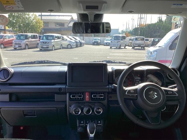 ジムニー ＸＣ　４ＷＤ　クリアランスソナー　オートクルーズコントロール　レーンアシスト　衝突被害軽減システム　オートライト　ヘッドライトウォッシャー　スマートキー　アイドリングストップ　電動格納ミラー　シートヒーター（24枚目）