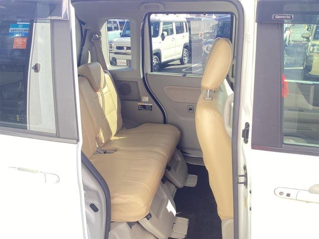 スペーシア X ナビ Bluetooth対応 ETC 全周囲カメラ 両側スライド・片側電動 レーンアシスト 衝突被害軽減システム スマートキー アイドリングストップ 電動格納ミラー シートヒーター 盗難防止システム(29枚目)