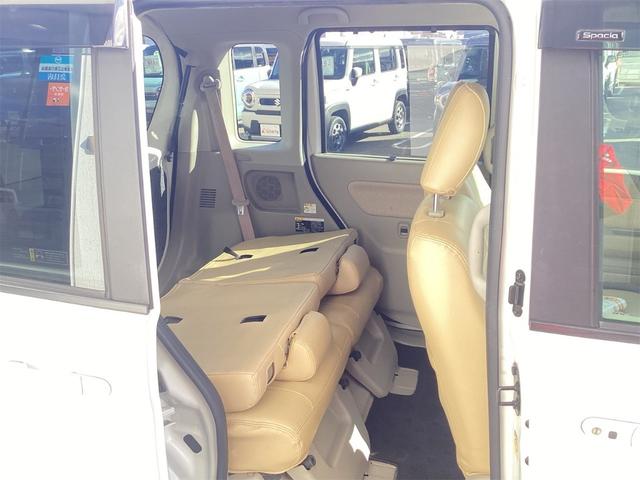 スペーシア X ナビ Bluetooth対応 ETC 全周囲カメラ 両側スライド・片側電動 レーンアシスト 衝突被害軽減システム スマートキー アイドリングストップ 電動格納ミラー シートヒーター 盗難防止システム(40枚目)