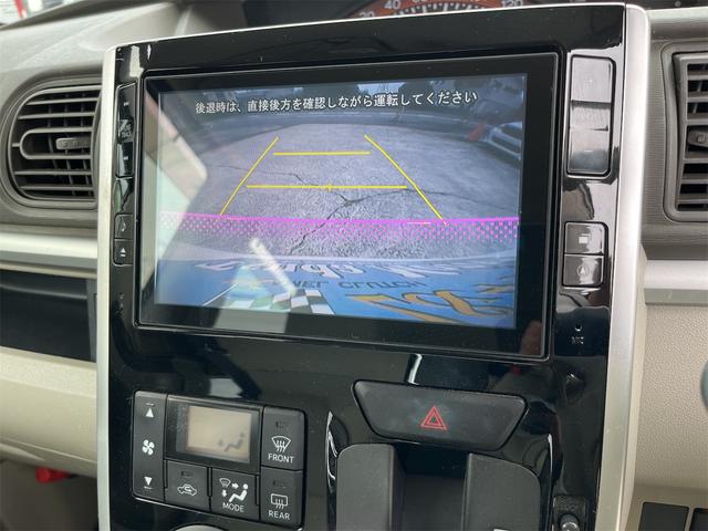 タント X SA バックカメラ 両側スライド・片側電動 ナビ 衝突被害軽減システム スマートキー アイドリングストップ 電動格納ミラー ベンチシート CVT 盗難防止システム ABS ESC 衝突安全ボディ エアコン(5枚目)