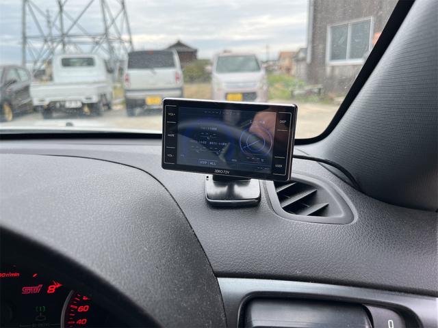 インプレッサ WRX STI Aライン 4WD ドライブレコーダー ETC オートクルーズコントロール バックカメラ ナビ アルミホイール HID AT スマートキー 電動格納ミラー 盗難防止システム パワーシート 衝突安全ボディ ABS(9枚目)