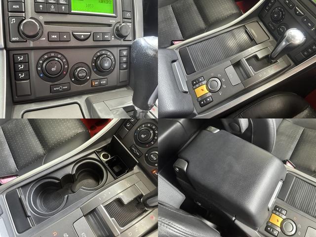 レンジローバースポーツ ４．２　Ｖ８　スーパーチャージド　サンルーフ　パーフォレーション黒革シート　ｈａｒｍａｎ／ｋａｒｄｏｎサウンドシステム　純正ナビ　前席　後席左右シートヒーター　ＥＴＣ　前後ソナー　Ｔタイヤ　純正２０インチＡＷ　ＨＩＤヘッド　ＨＩＤフォ（40枚目）