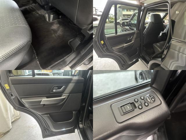 レンジローバースポーツ ４．２　Ｖ８　スーパーチャージド　サンルーフ　パーフォレーション黒革シート　ｈａｒｍａｎ／ｋａｒｄｏｎサウンドシステム　純正ナビ　前席　後席左右シートヒーター　ＥＴＣ　前後ソナー　Ｔタイヤ　純正２０インチＡＷ　ＨＩＤヘッド　ＨＩＤフォ（52枚目）