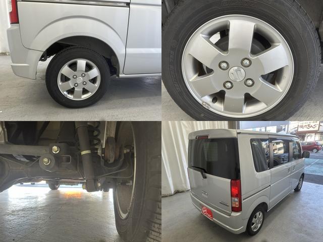 エブリイワゴン JPターボ 社外ナビ TV CD ラジオ パワースライドドア スペアタイヤ ABS ETC ドラレコ GPSレーダー探知機 キーレス ヘッドライトレベリングダイヤル 電動格納ミラー 純正13インチAW(22枚目)