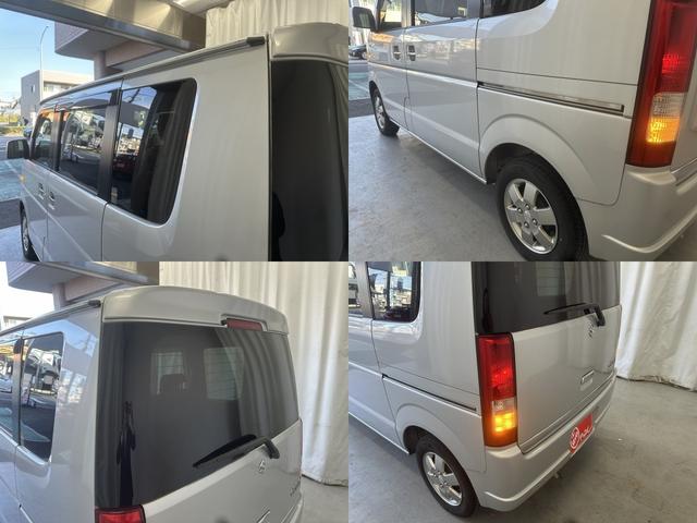 エブリイワゴン JPターボ 社外ナビ TV CD ラジオ パワースライドドア スペアタイヤ ABS ETC ドラレコ GPSレーダー探知機 キーレス ヘッドライトレベリングダイヤル 電動格納ミラー 純正13インチAW(27枚目)