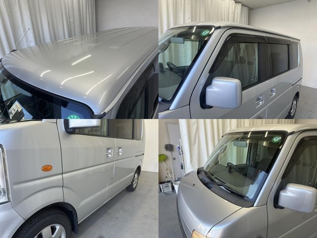 エブリイワゴン JPターボ 社外ナビ TV CD ラジオ パワースライドドア スペアタイヤ ABS ETC ドラレコ GPSレーダー探知機 キーレス ヘッドライトレベリングダイヤル 電動格納ミラー 純正13インチAW(32枚目)