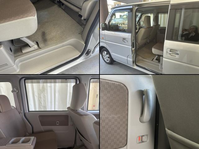 エブリイワゴン JPターボ 社外ナビ TV CD ラジオ パワースライドドア スペアタイヤ ABS ETC ドラレコ GPSレーダー探知機 キーレス ヘッドライトレベリングダイヤル 電動格納ミラー 純正13インチAW(50枚目)